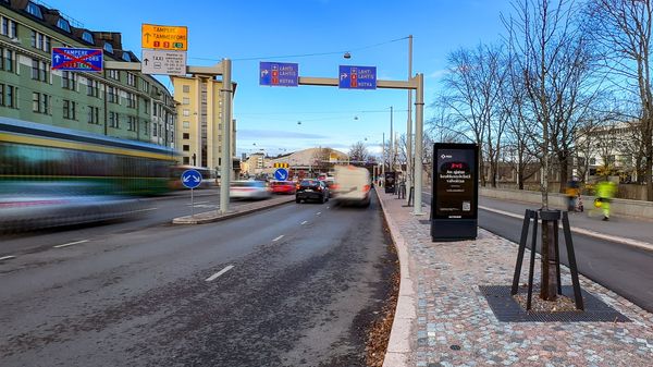 Töölö Mannerheimintie Ooppera Northbound